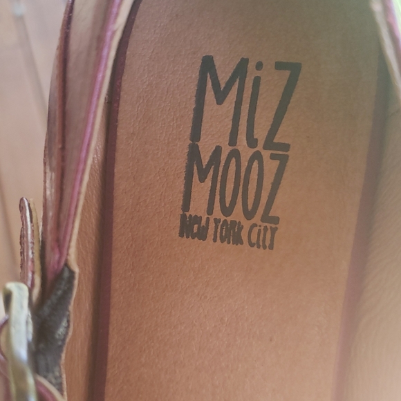 "Kit" ruby leather Maryjane stacked heels - new in box! - Picture 10 of 16